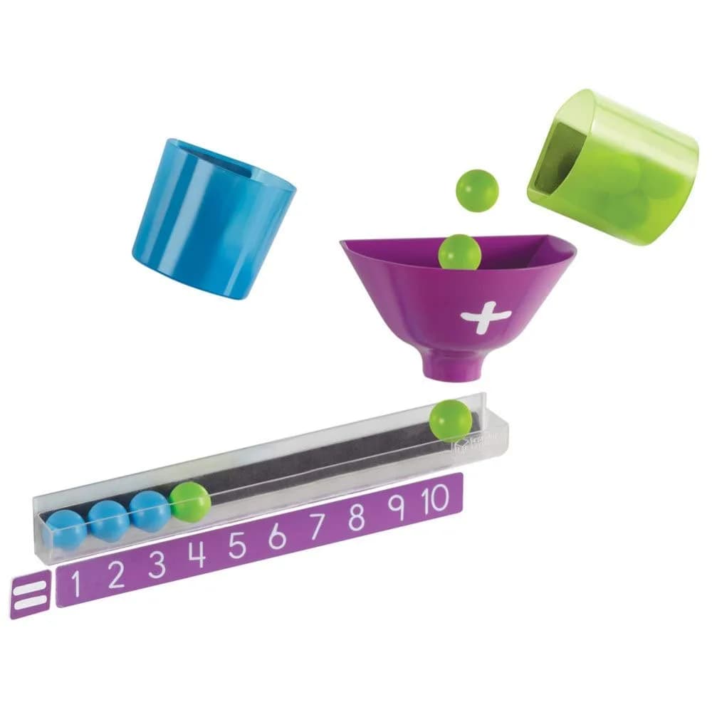 Learning Resources Magnetic Addition Machine Set | Educational Math Toy for Kids Ages 4+ - main product image