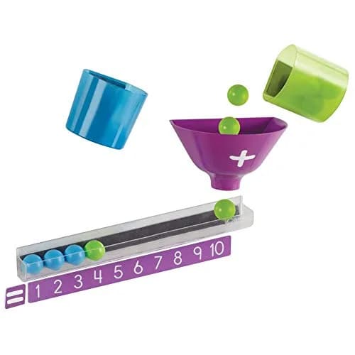 Learning Resources Magnetic Addition Machine Set | Educational Math Toy for Kids Ages 4+ thumbnail 1