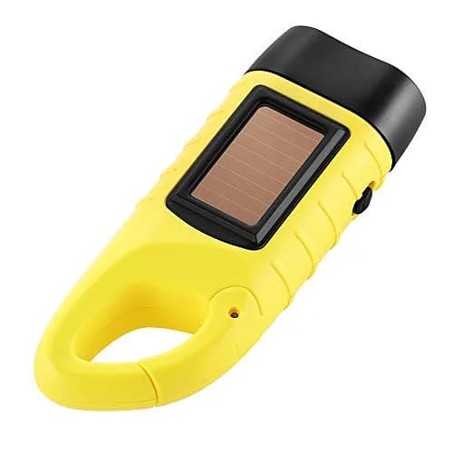Simpeak Hand Cranking Solar Powered Flashlight | Emergency LED Torch for Outdoors thumbnail 4