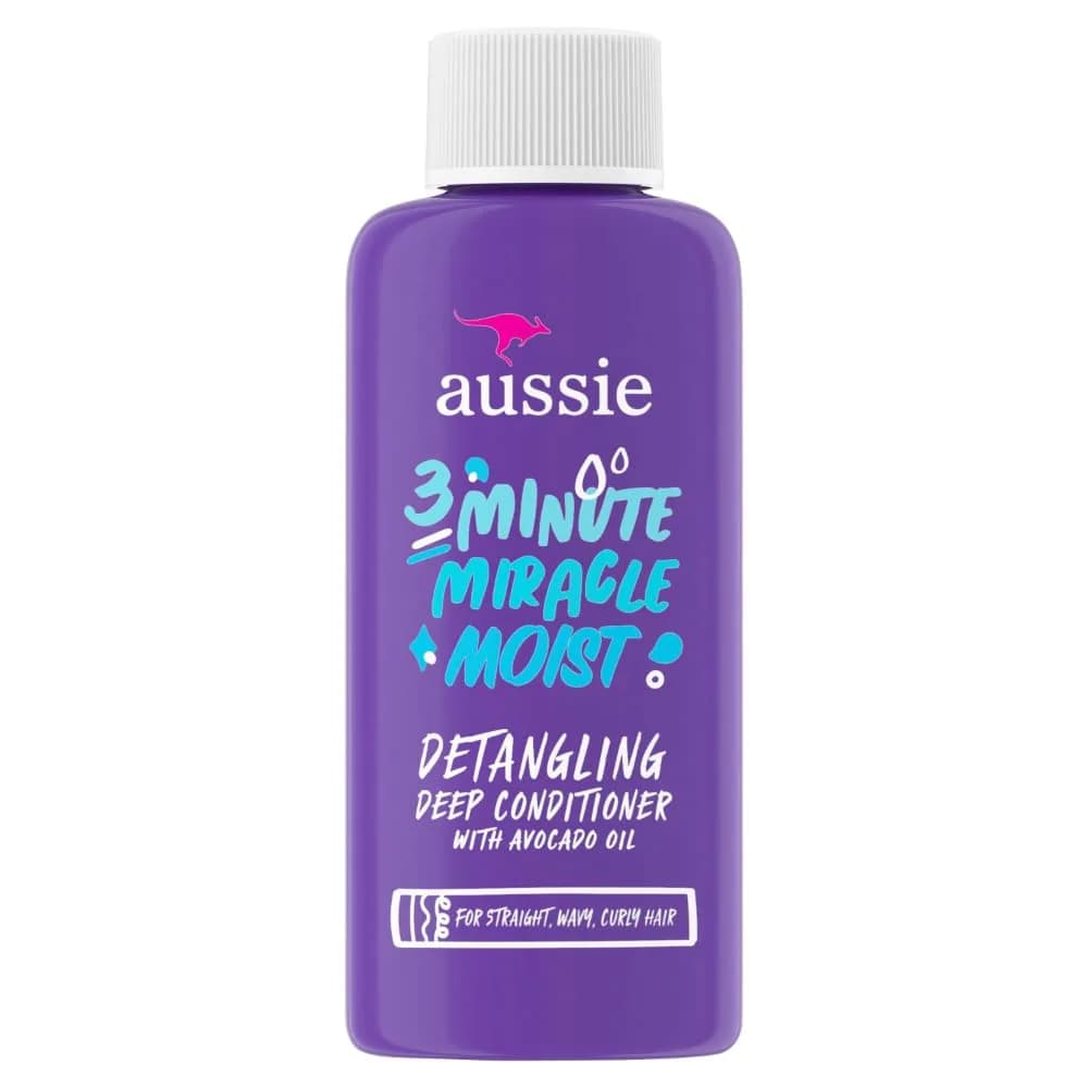 Aussie 3 Minute Miracle Moist Deep Conditioning Treatment 1.7 fl oz (50.3 ml) | Hydrates Dry Hair