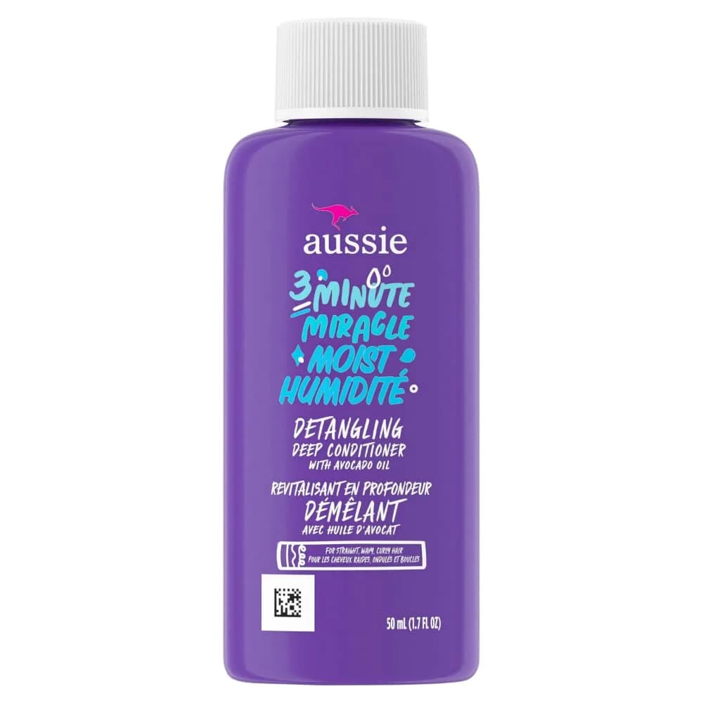 Aussie 3 Minute Miracle Moist Deep Conditioning Treatment 1.7 fl oz (50.3 ml) | Hydrates Dry Hair - view 8