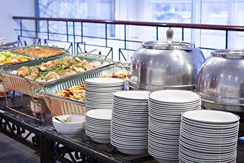 Tiger Chef Disposable Chafing Dishes for Buffet Set - Full-Size Disposable Wire Chafer Stand Kit - 30-Piece Catering Set for Parties Includes Chafer Pans Disposable Serving Utensils | Cost-Effective Buffet Solution thumbnail 5