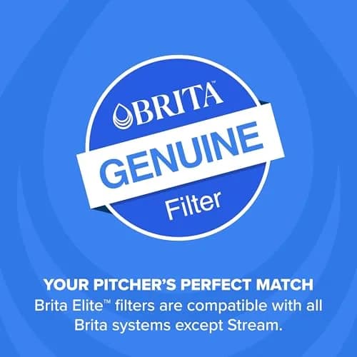 Brita Elite Replacement Water Filter 1 Pack | Reduces 99% Lead & Contaminants, Lasts 6 Months thumbnail 7