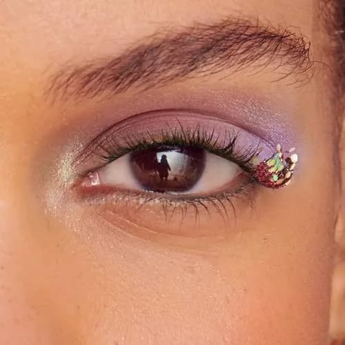 FALSCARA WICKED: FOR GOOD False Eyelashes 8-10mm | Natural Volume with Purple Glitter thumbnail 6