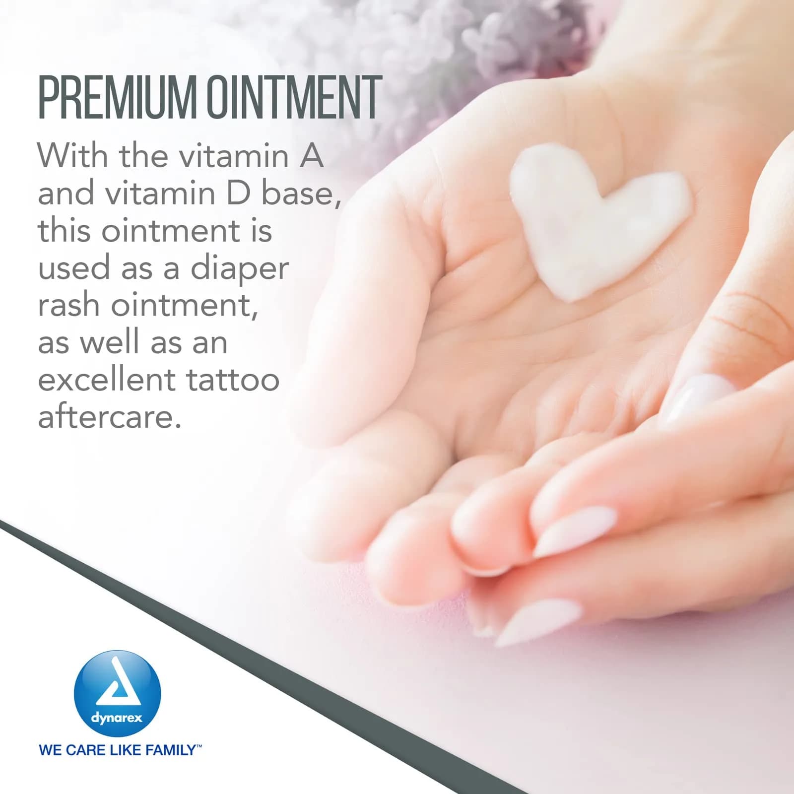 Dynarex Vitamins A&D Ointment Without Lanolin 5g (0.18 Oz) Packets | Protects Skin & Soothes Irritation - view 5