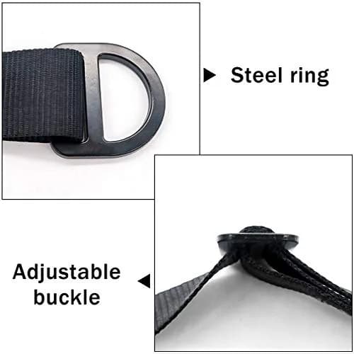 NewDoar Foot Ascender Loop for Climbing Tree Arborist Black | Enhance Rope Climbing Efficiency thumbnail 5