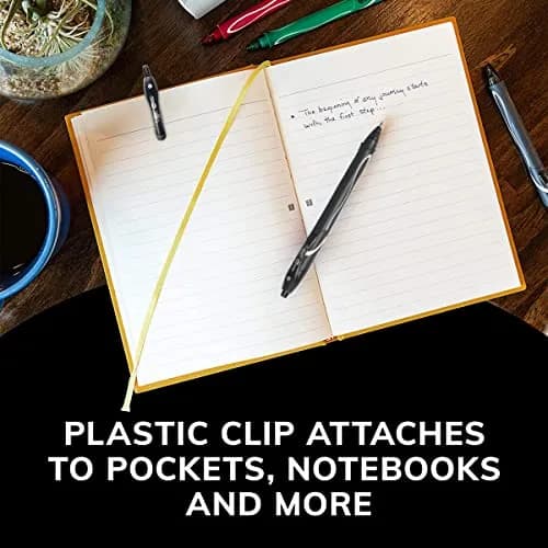 BIC Gelocity Quick Dry Black Gel Pens, Medium Point, 0.7mm, 4-Count | Smear-Resistant Ink thumbnail 5