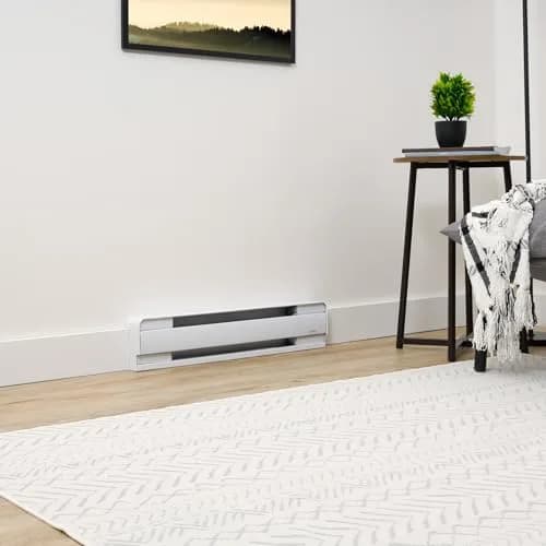 Stelpro B0502W B Series Baseboard Heater 500W 240V | Modern, Durable Wall-Mounted Heating for Living Room thumbnail 6