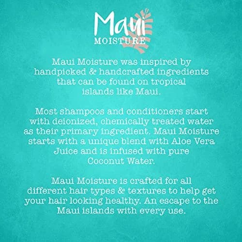 Maui Moisture Smooth & Repair + Vanilla Bean Conditioner 384ml (13 Fl Oz) | Hydrates Curly Hair thumbnail 7