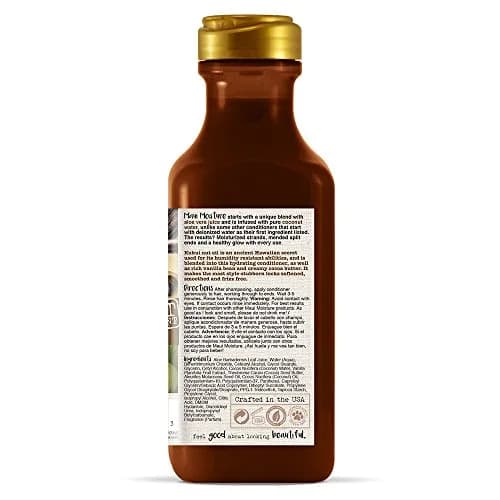 Maui Moisture Smooth & Repair + Vanilla Bean Conditioner 384ml (13 Fl Oz) | Hydrates Curly Hair thumbnail 2