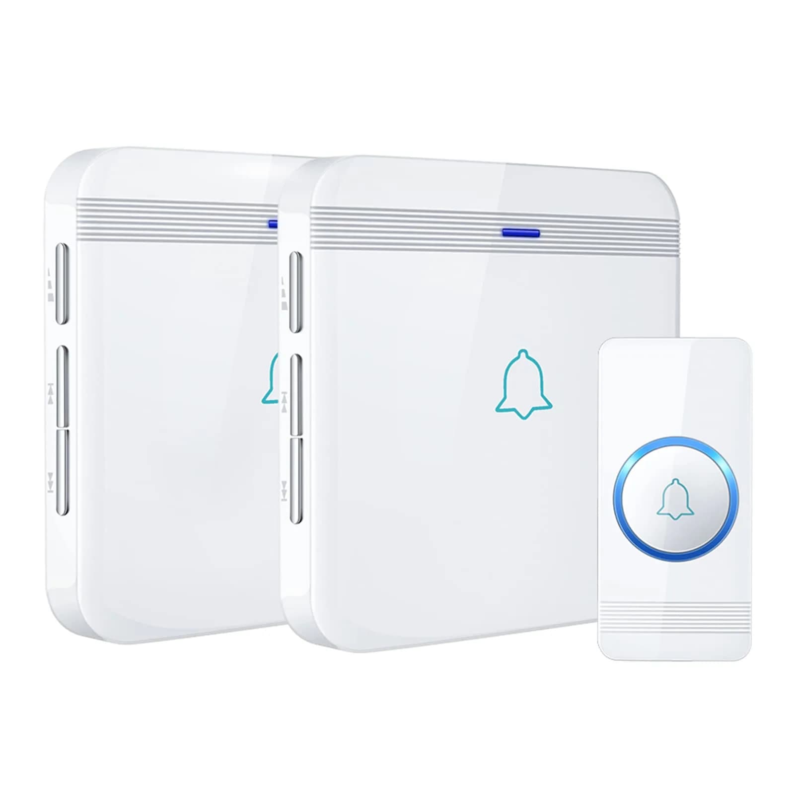 AVANTEK Wireless Doorbell Kit with 2 Receivers | 1300 ft Range, Waterproof Transmitter, 52 Melodies - main product image