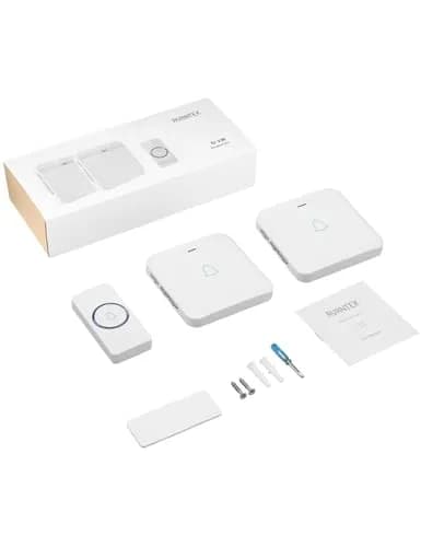 AVANTEK Wireless Doorbell Kit with 2 Receivers | 1300 ft Range, Waterproof Transmitter, 52 Melodies thumbnail 7