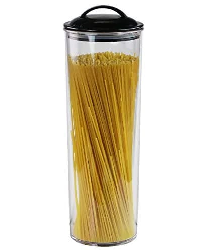 Reston Lloyd Tall Clear Spaghetti Pasta Storage Canister with Airtight Lid, 4 L (9 Cups) | Kitchen Pantry Organization thumbnail 2