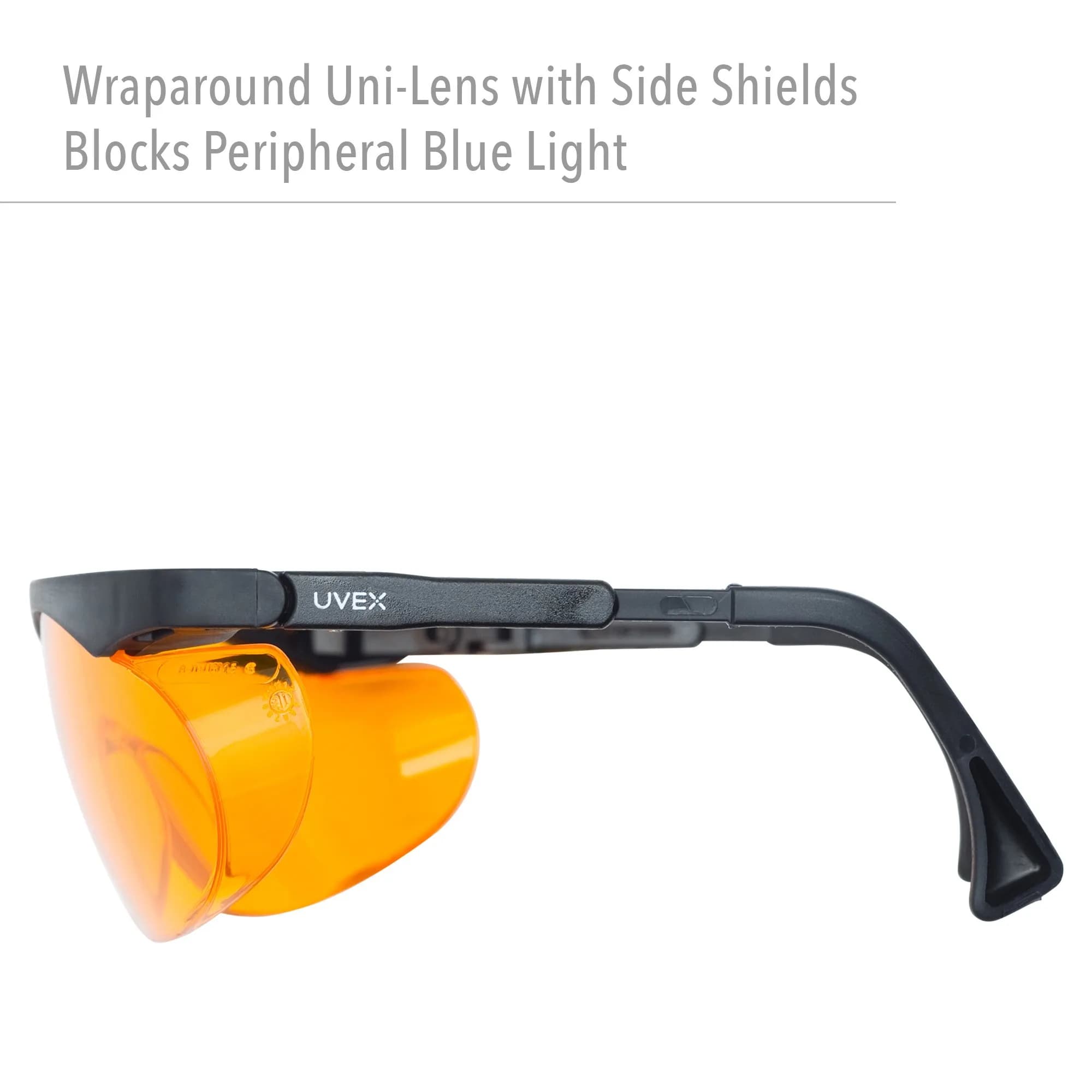 Uvex Skyper Blue Light Blocking Computer Glasses with SCT-Orange Lens, 3-Pack | Protects Eyes from Digital Strain - view 5