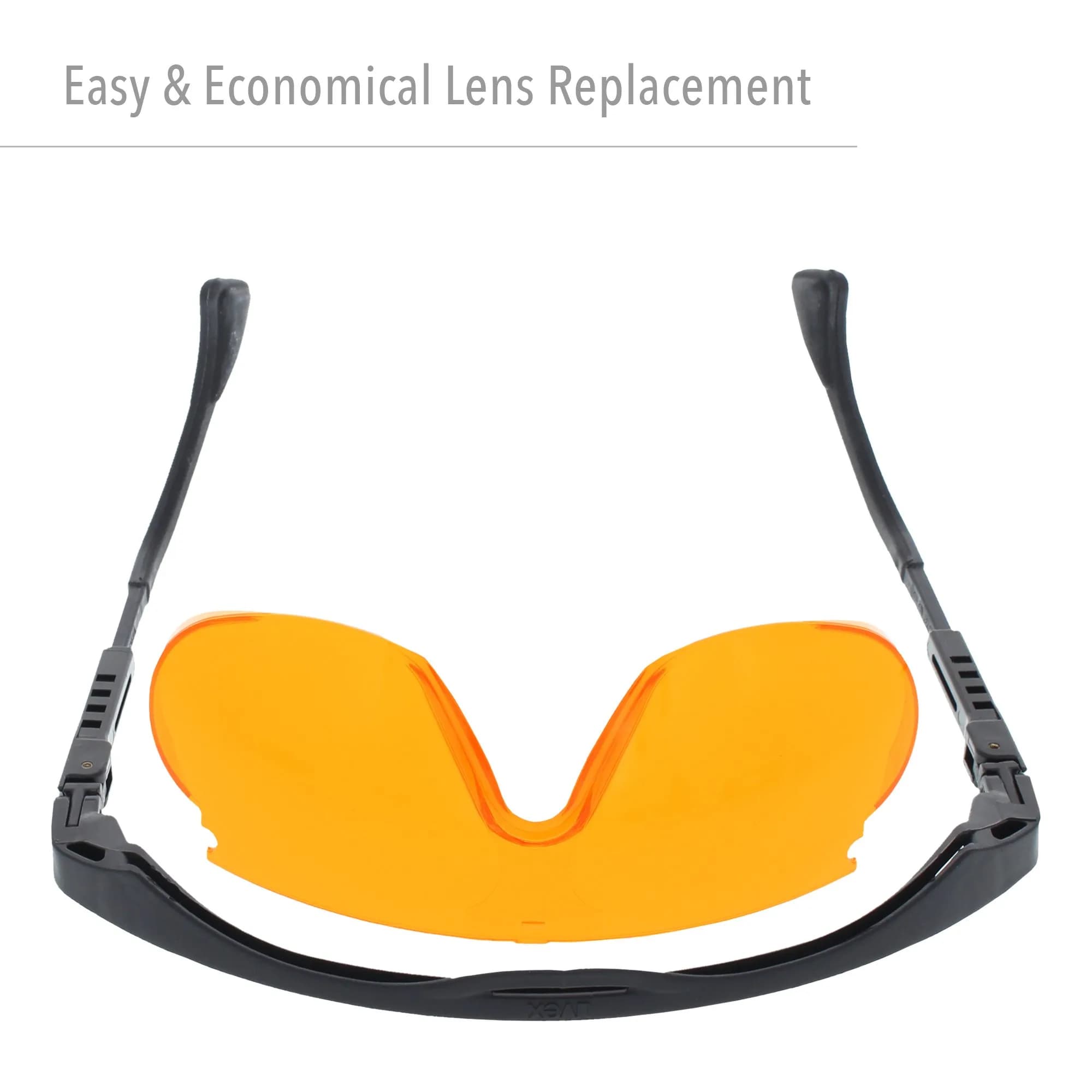 Uvex Skyper Blue Light Blocking Computer Glasses with SCT-Orange Lens, 3-Pack | Protects Eyes from Digital Strain - view 7