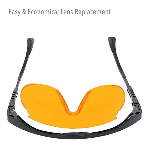 Uvex Skyper Blue Light Blocking Computer Glasses with SCT-Orange Lens, 3-Pack | Protects Eyes from Digital Strain thumbnail 7