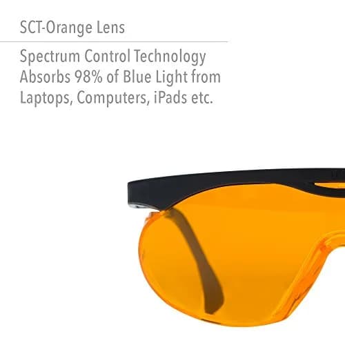 Uvex Skyper Blue Light Blocking Computer Glasses with SCT-Orange Lens, 3-Pack | Protects Eyes from Digital Strain thumbnail 2