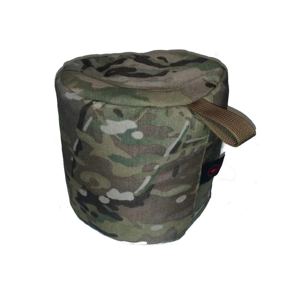 Wiebad Range Cube Shooting and Hunting Support Bag, Black | Durable Cordura Nylon Range Rest — MultiCam