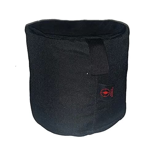 Wiebad Range Cube Shooting and Hunting Support Bag, Black | Durable Cordura Nylon Range Rest thumbnail 1