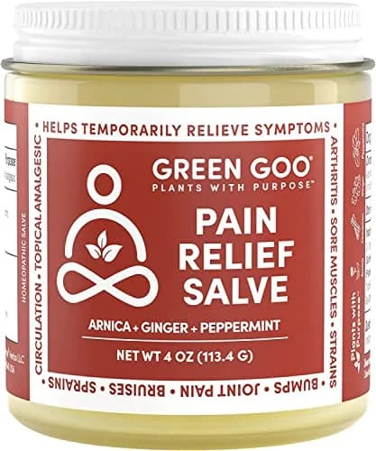 Green Goo Pain Relief Skin Salve 4 oz | All-Natural Arthritis & Muscle Pain Relief thumbnail 1