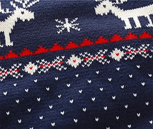 MULLSAN Children's Fireplace Lovely Sweater For Christmas Best Gift 4T (1.5 Years) | Festive Holiday Apparel thumbnail 2