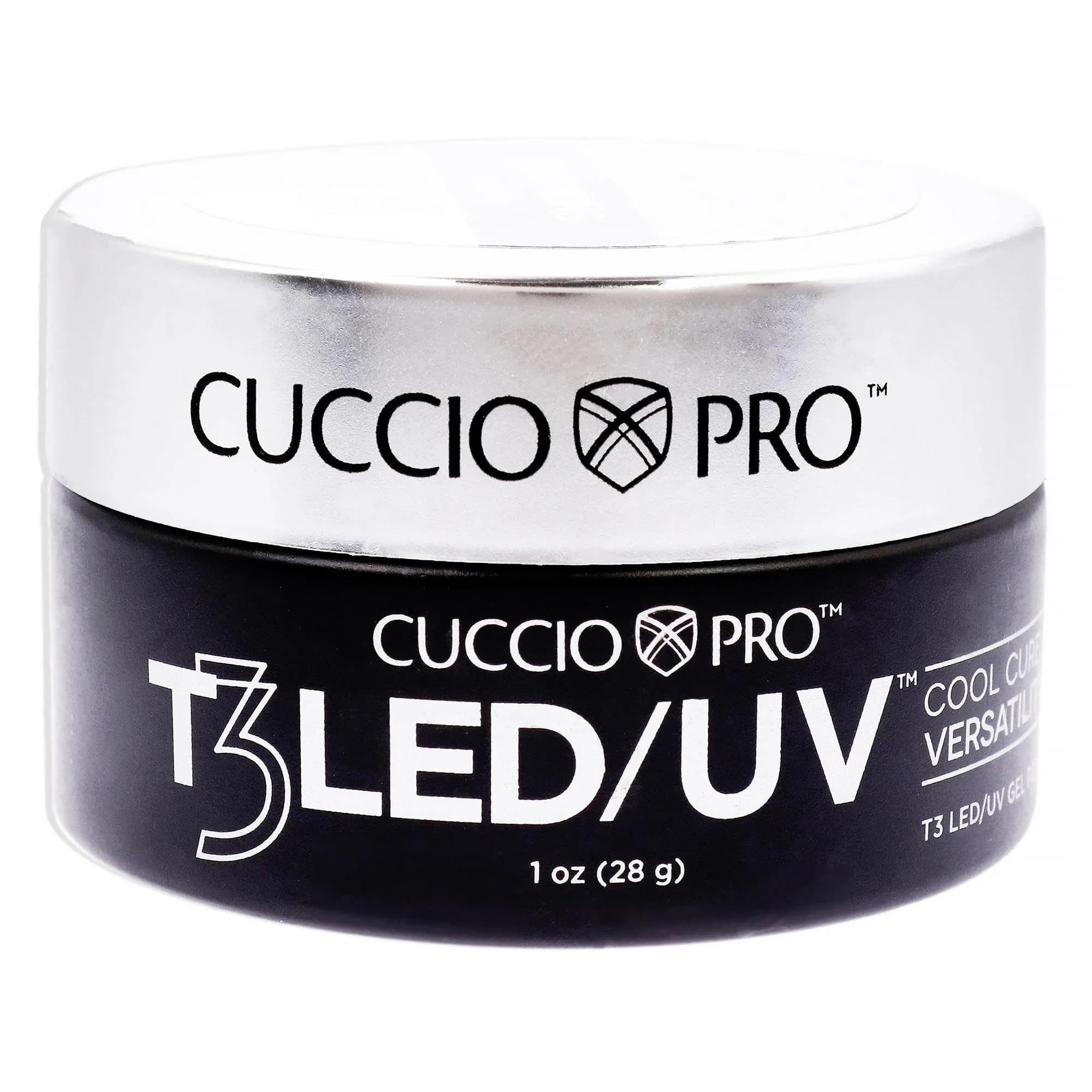 Cuccio Pro T3 LED/UV Cool Cure Versatility Gel - Disco Bling - 29ml (1 Oz) | Salon-Quality Gel Nail Polish - main product image