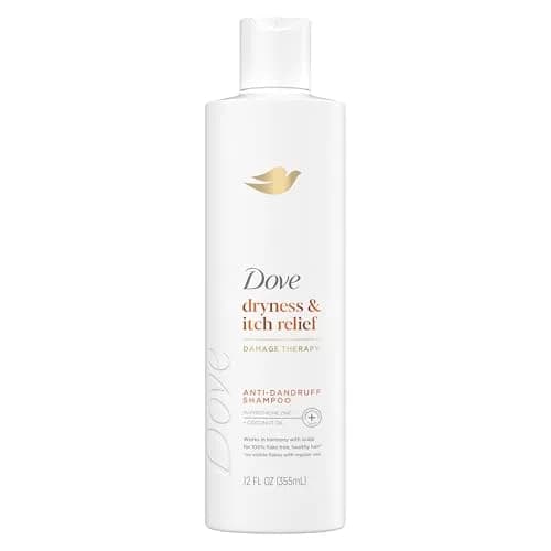 Dove Dryness & Itch Relief Shampoo for Flaky Scalp 355ml (12 Fl Oz) | Soothes Scalp & Nourishes Hair thumbnail 1