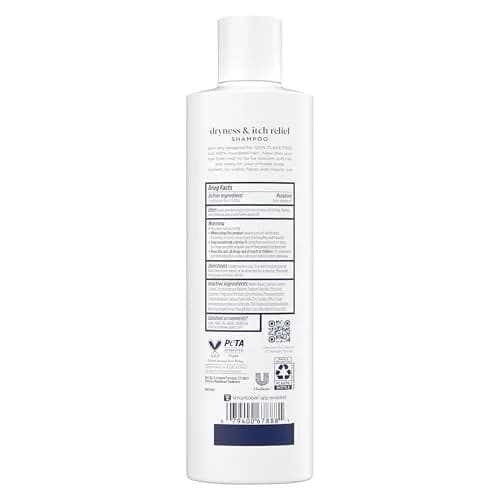 Dove Dryness & Itch Relief Shampoo for Flaky Scalp 355ml (12 Fl Oz) | Soothes Scalp & Nourishes Hair thumbnail 2