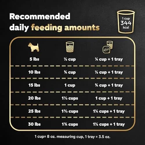 Cesar Small Breed Dry Dog Food, Chicken & Spring Vegetables Flavor, 1.23 kg (2.7 lb) | Nutritionally Complete & Balanced for Small Dogs thumbnail 7