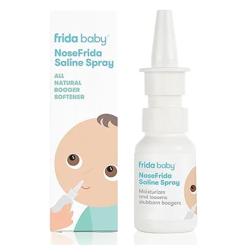 Frida Baby NoseFrida Saline Mist Spray 20ml (0.68 Fl Oz) | Gentle Nasal Congestion Relief for Infants — 0.68 Fl Oz