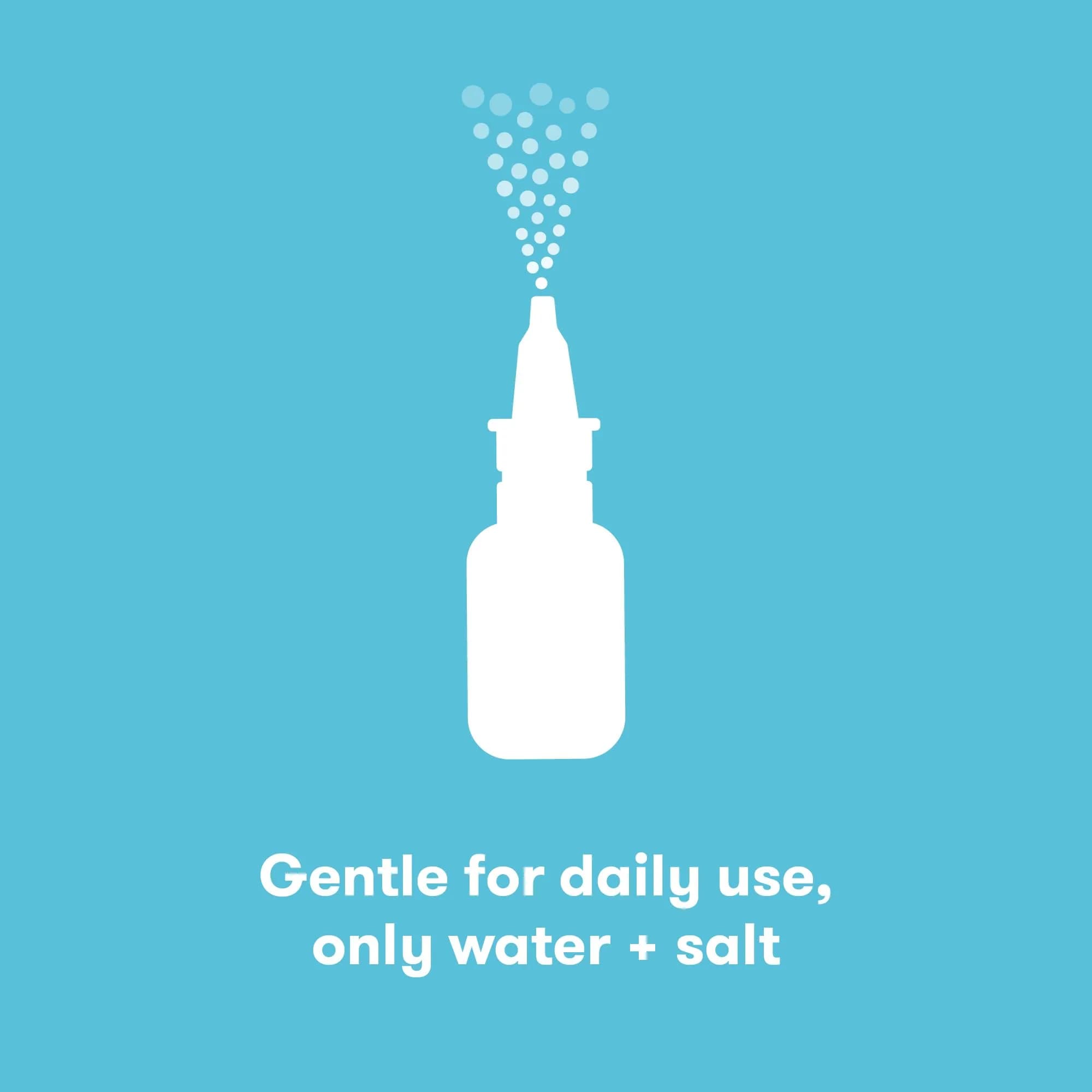 Frida Baby NoseFrida Saline Mist Spray 20ml (0.68 Fl Oz) | Gentle Nasal Congestion Relief for Infants - view 5