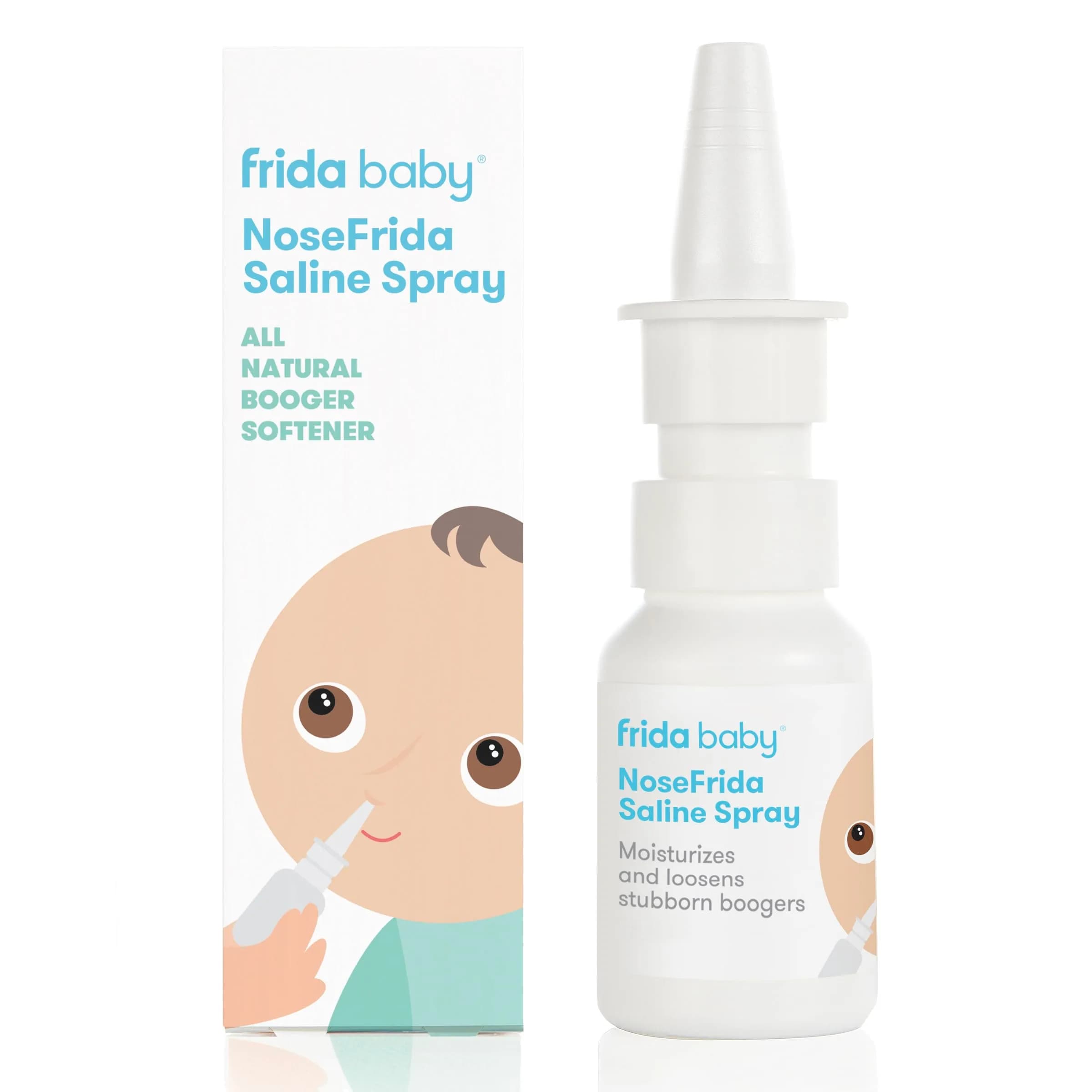 Frida Baby NoseFrida Saline Mist Spray 20ml (0.68 Fl Oz) | Gentle Nasal Congestion Relief for Infants - main product image