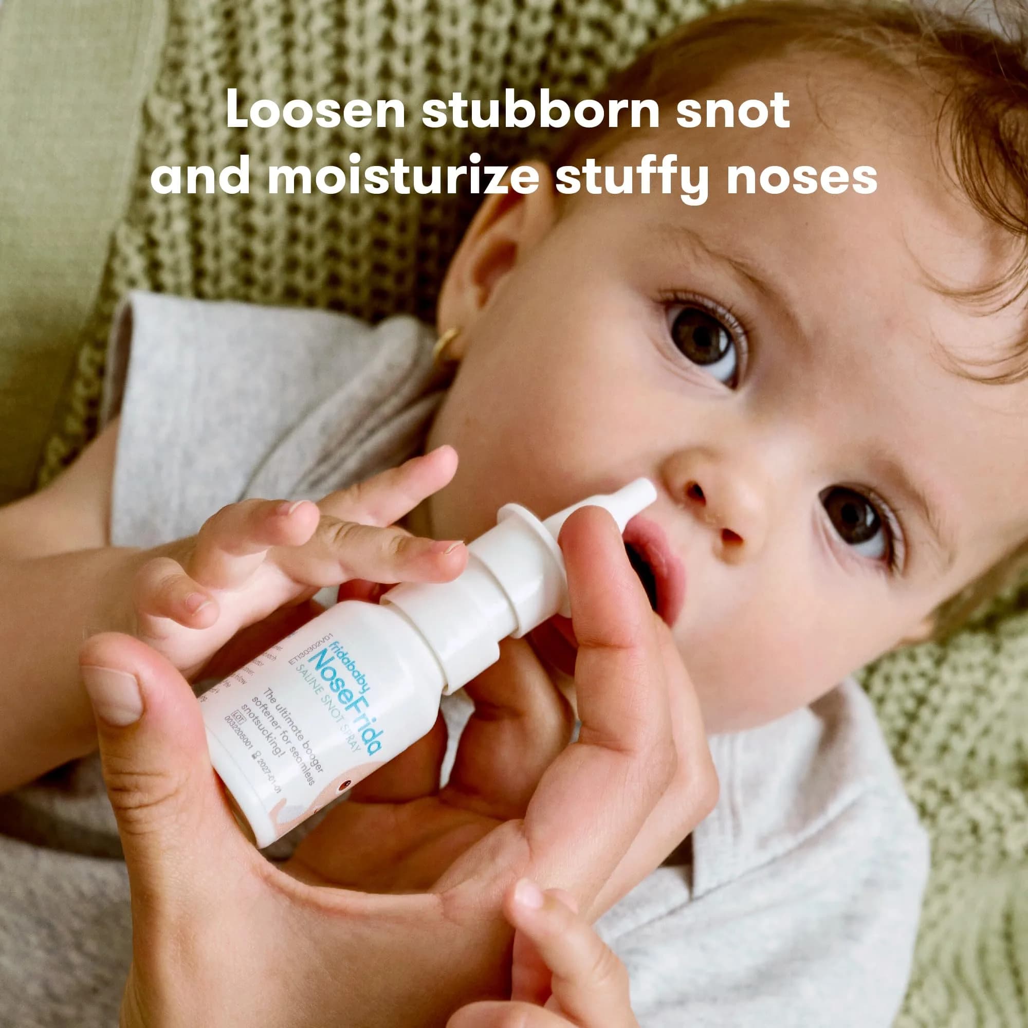 Frida Baby NoseFrida Saline Mist Spray 20ml (0.68 Fl Oz) | Gentle Nasal Congestion Relief for Infants - view 2