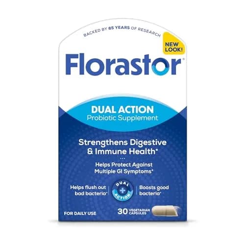 Florastor Probiotic for Digestive & Immune Health | Saccharomyces boulardii 30 Capsules thumbnail 1
