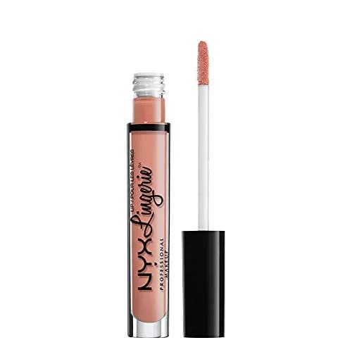 NYX PROFESSIONAL MAKEUP Lip Lingerie Matte Liquid Lipstick - Cheekies (Pale Warm Nude) 3.8ml (0.13 Fl Oz) | Long-Lasting Matte Finish thumbnail 1