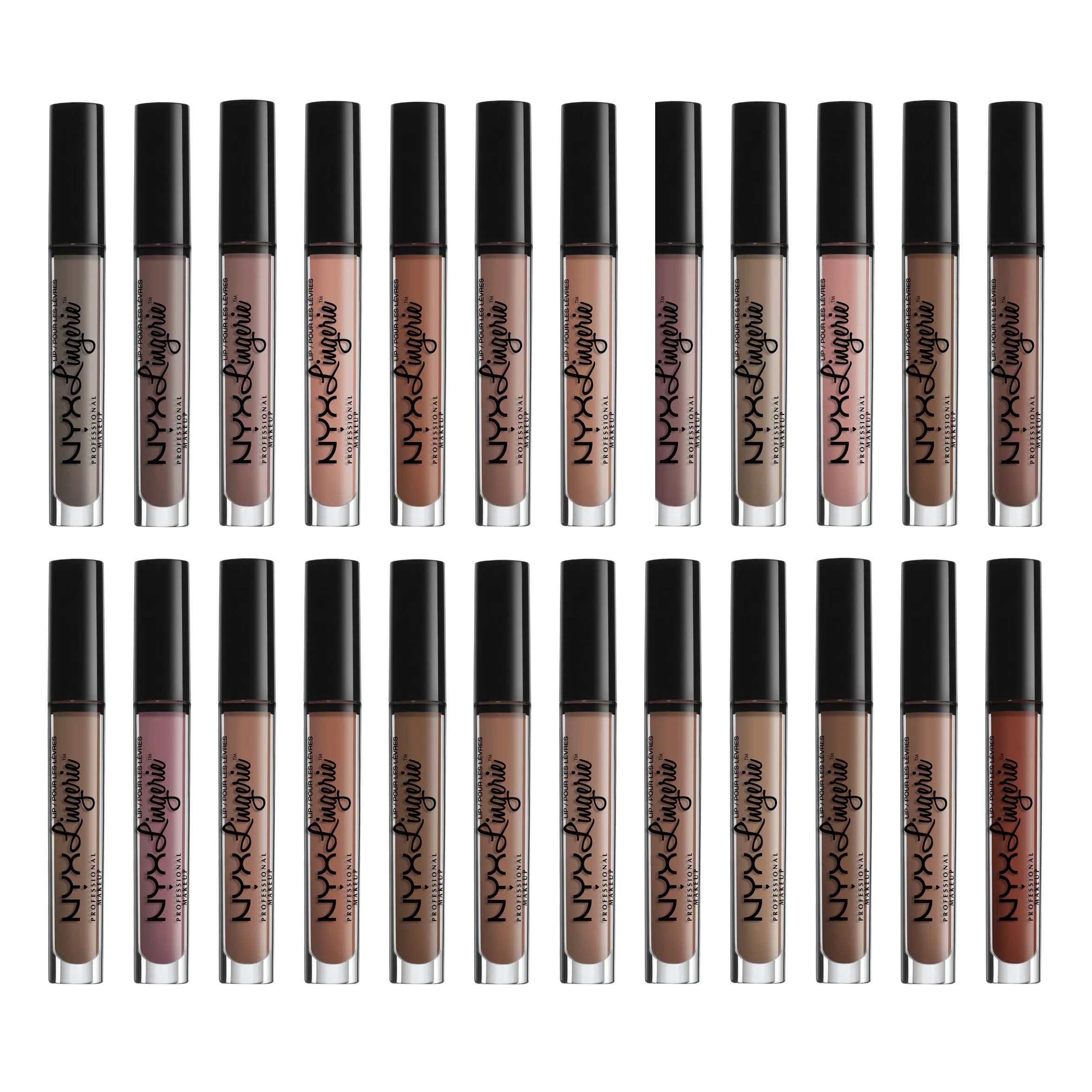 NYX PROFESSIONAL MAKEUP Lip Lingerie Matte Liquid Lipstick - Cheekies (Pale Warm Nude) 3.8ml (0.13 Fl Oz) | Long-Lasting Matte Finish - view 4