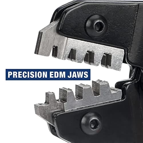 IWISS SN-2549 Ratcheting Wire Crimping Tool for Dupont & JST Terminals, AWG28-18 (0.08-1.0mm²) | Precision Crimping Pliers thumbnail 6