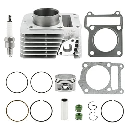 FLYPIG 54mm Cylinder Piston Top End Rebuild Kit for Yamaha TTR125 TTR125E | 125cc Displacement, Durable Aftermarket Replacement thumbnail 1