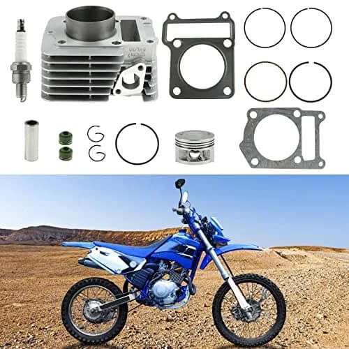 FLYPIG 54mm Cylinder Piston Top End Rebuild Kit for Yamaha TTR125 TTR125E | 125cc Displacement, Durable Aftermarket Replacement thumbnail 7