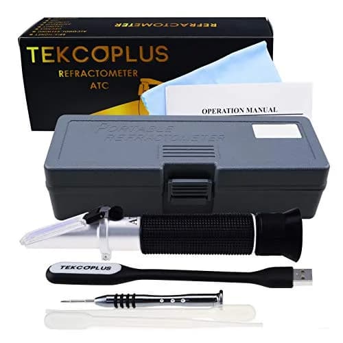 TEKCOPLUS 3-in-1 Animal Clinical Refractometer Urine SG & Serum Protein with ATC 20.5 cm (8.1 in) | Veterinary Health Index Tester thumbnail 8