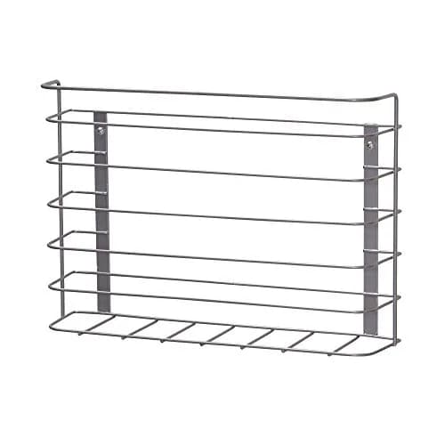Household Essentials Tall Door Mount Cabinet Organizer with Steel Wire Frame in Nickel Powder Finish, Silver | Versatile Storage Solution (70-120c) thumbnail 1