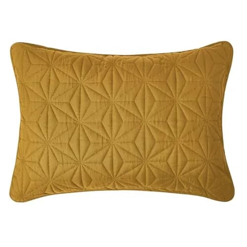VCNY Home Kaleidoscope Quilt Set, Full/Queen 3-Piece, Gold | Geometric Pattern, Breathable Microfiber thumbnail 7