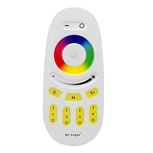 LGIDTECH FUT096 Mi.Light RGBW 4-Zone RF Remote Control | Full Touch LED Controller (Battery Excluded) thumbnail 1