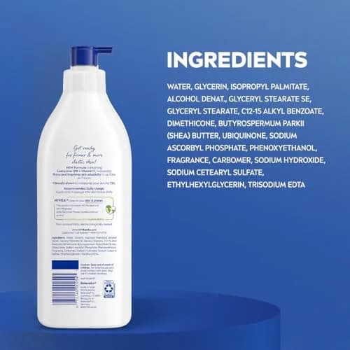 NIVEA Sheer Hydration Skin Firming Body Lotion with Q10 & Vitamin C 500ml (16.9 Fl Oz) | Firms Skin in 7 Days thumbnail 8
