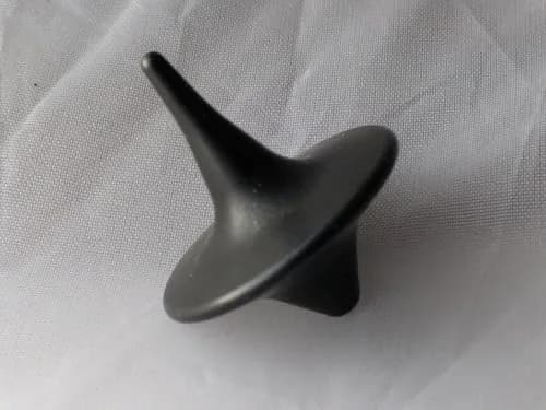 ShadowSpin Dark Precision Machined Spinning Top 303 Stainless Steel | Vintage Antique Look (70-120 chars) thumbnail 5