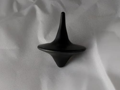 ShadowSpin Dark Precision Machined Spinning Top 303 Stainless Steel | Vintage Antique Look (70-120 chars) thumbnail 3