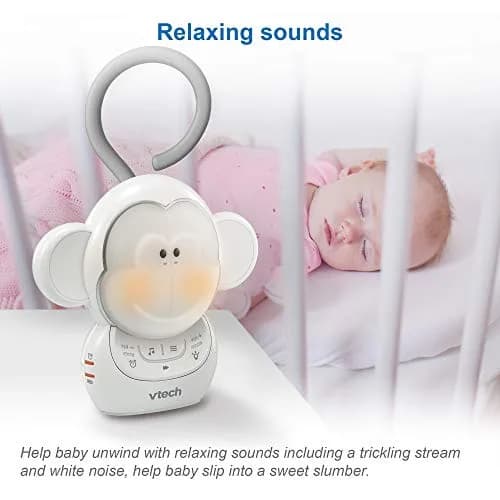 VTech Myla The Monkey Baby Sleep Soother with White Noise Machine | Rechargeable Battery thumbnail 4