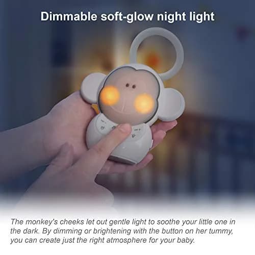 VTech Myla The Monkey Baby Sleep Soother with White Noise Machine | Rechargeable Battery thumbnail 5