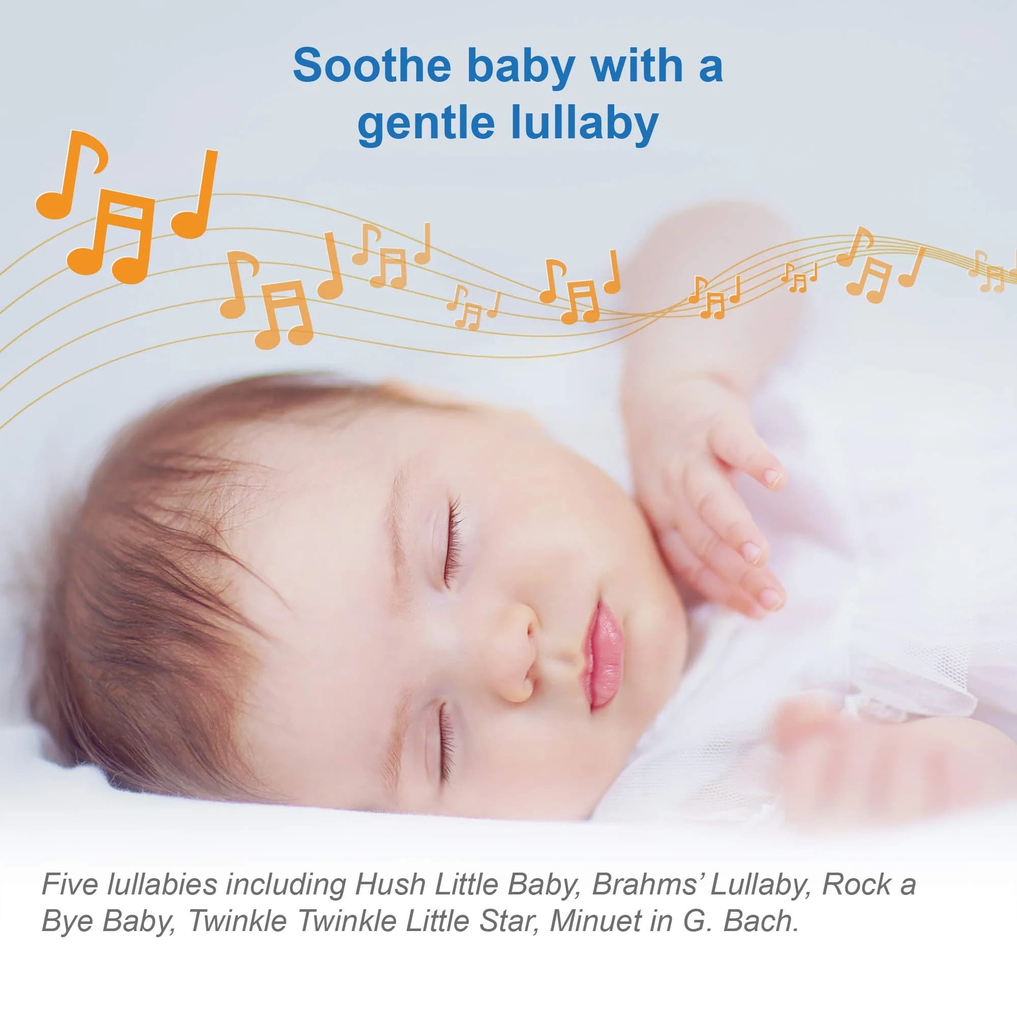 VTech Myla The Monkey Baby Sleep Soother with White Noise Machine | Rechargeable Battery - view 6