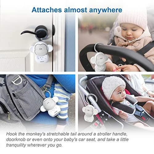 VTech Myla The Monkey Baby Sleep Soother with White Noise Machine | Rechargeable Battery thumbnail 7